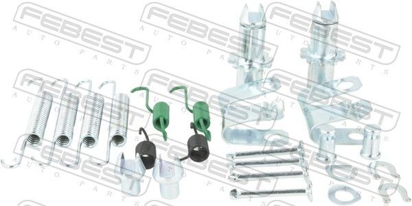 FEBEST 0304-CRVR-KIT Brake shoe fitting kit INTEGRA 1.8 VTEC (DB8) 180 PS Petrol 2001