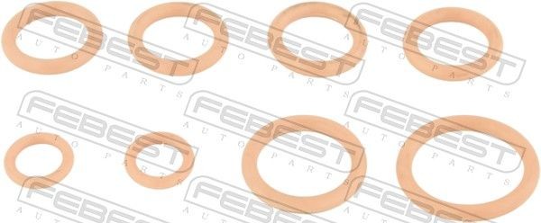 FEBEST Seal Ring, air conditioning system line Article number: 24400-003-KIT cheaply
