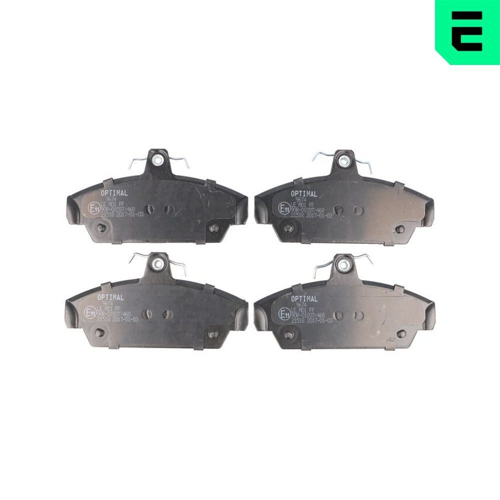 OPTIMAL Brake pad set Article number: 9674 cheaply