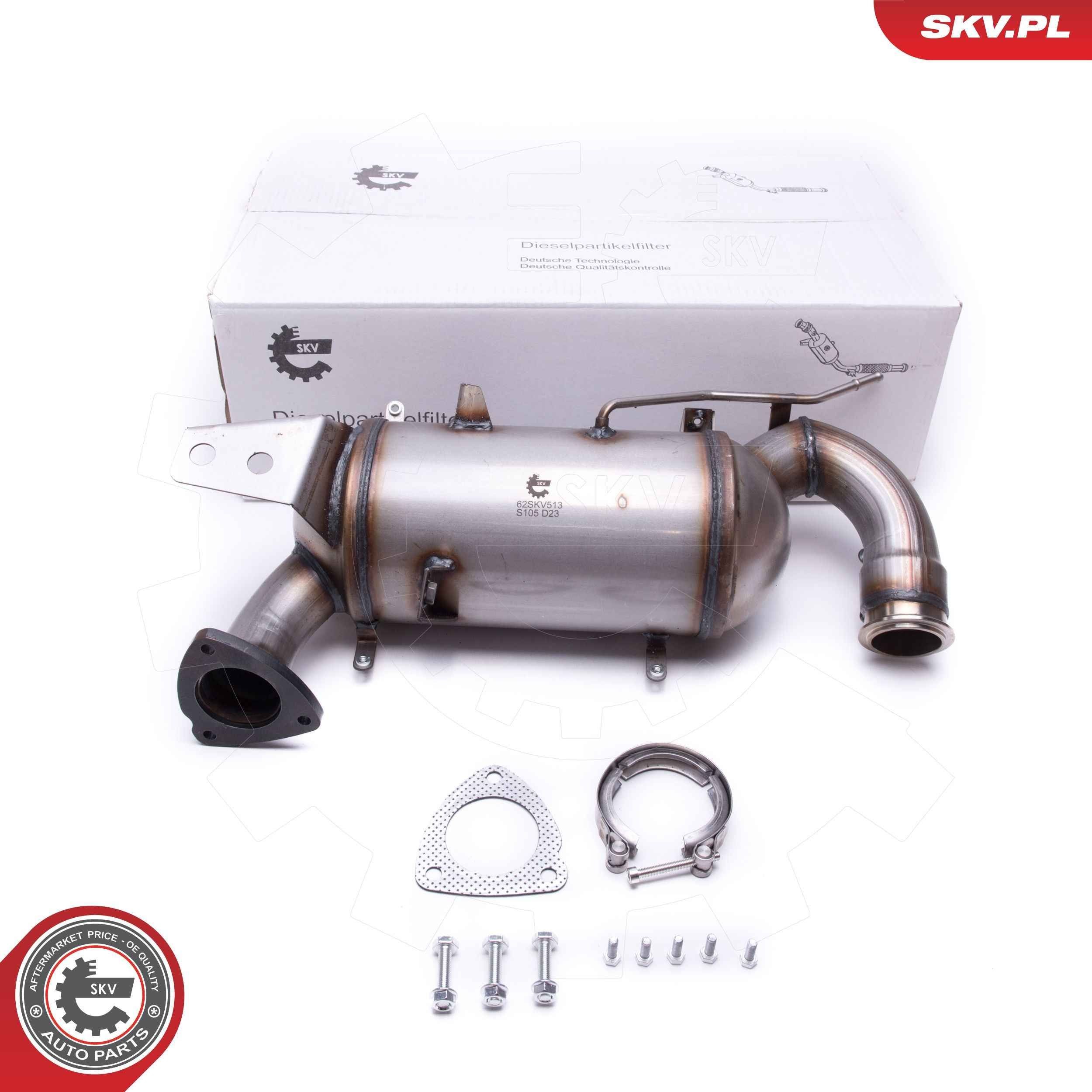 ESEN SKV Diesel particulate filter Article number: 62SKV513 cheaply