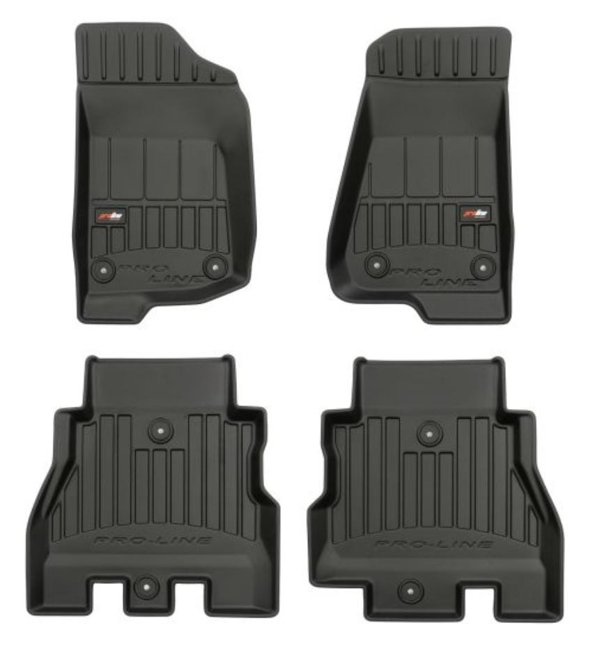 FROGUM 3D409866 Põrandamattide komplekt WRANGLER 2.0 T-GDi (JL72, JL74) 270 HP Bensiin