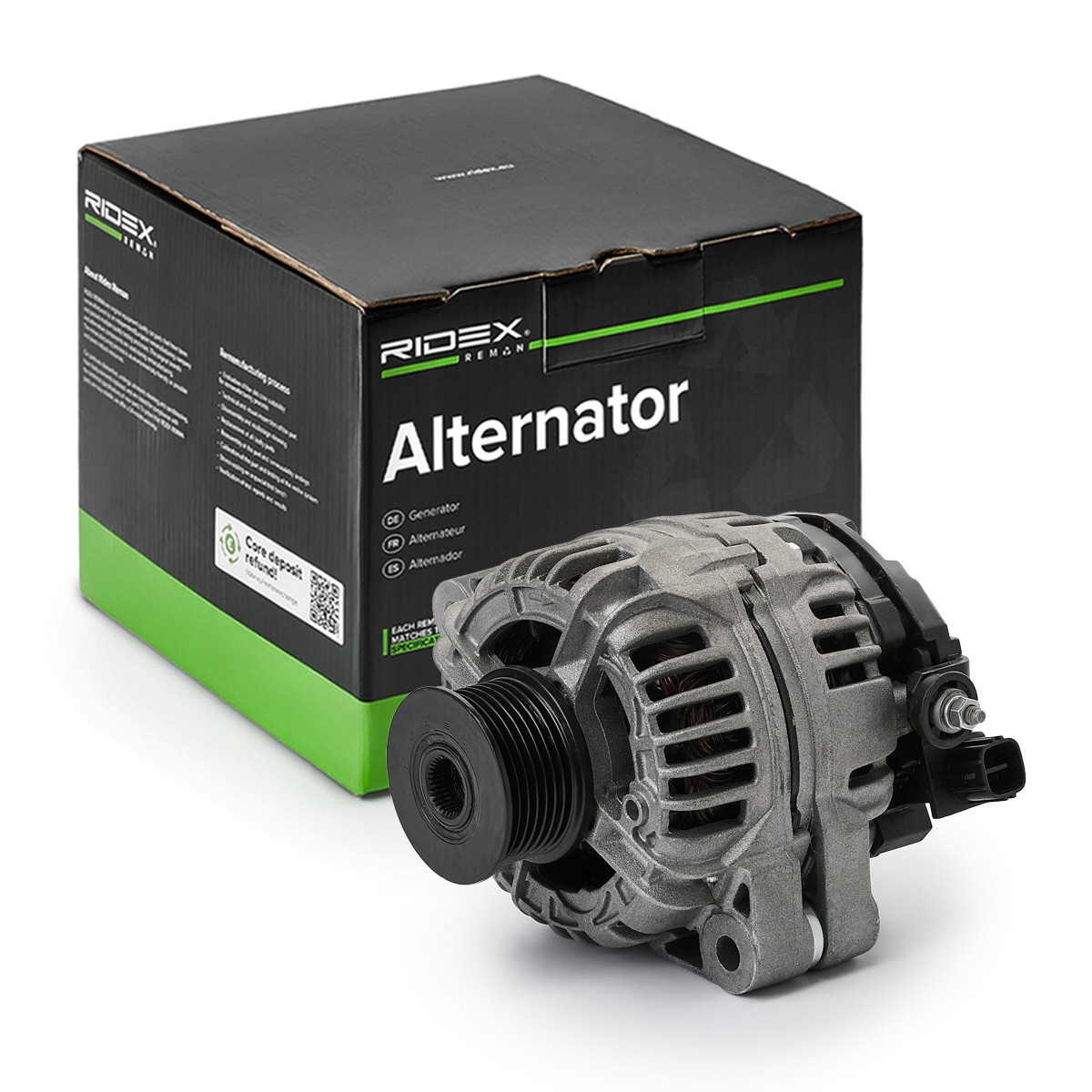 RIDEX REMAN Dynamo artikkelnummer: 4G0113R billig