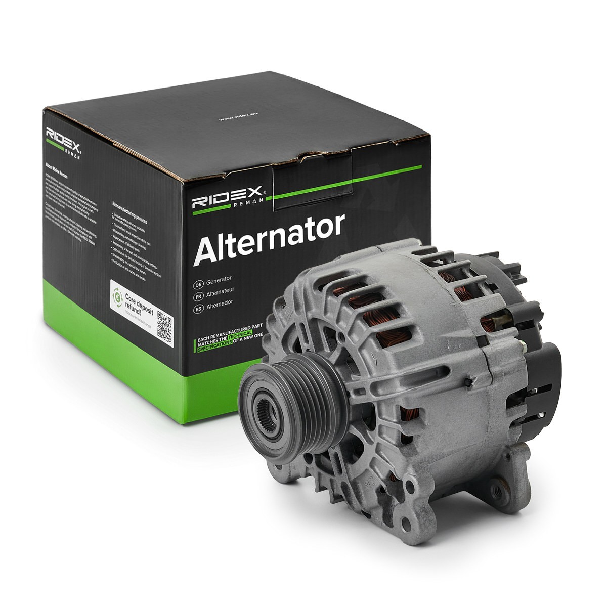 RIDEX REMAN Alternator Article number: 4G0355R cheaply