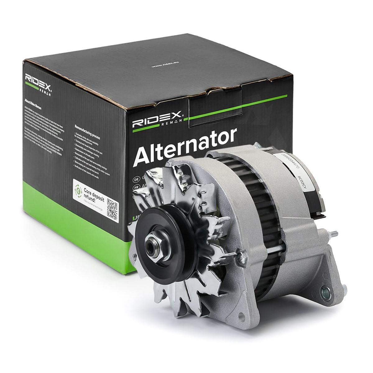 RIDEX REMAN Generator Varenummer: 4G0258R billige