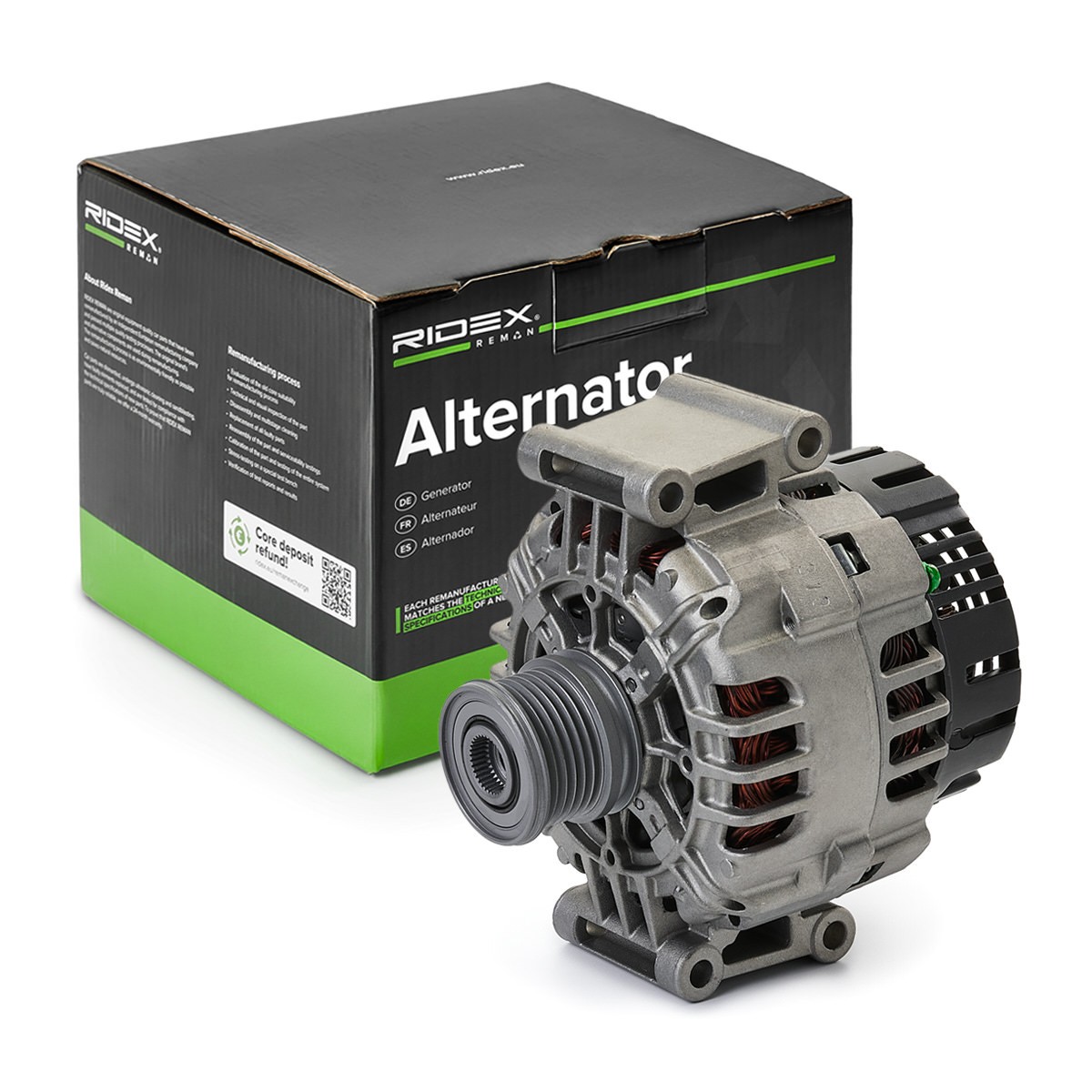 RIDEX REMAN Generaator Artikli number: 4G0121R soodsalt