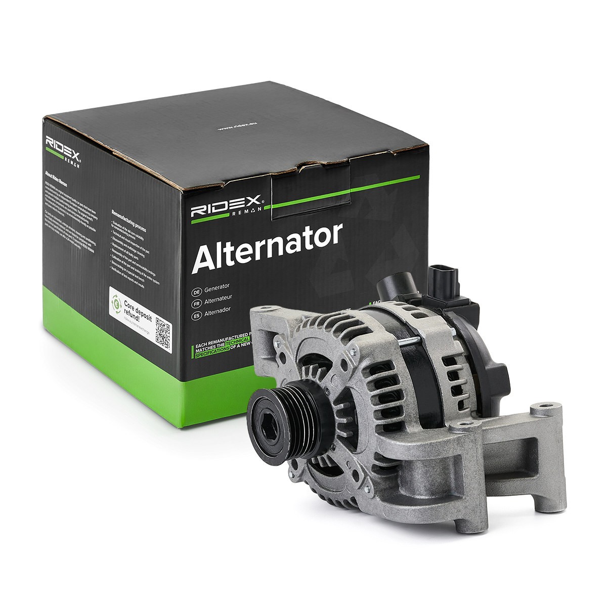 RIDEX REMAN Generator Varenummer: 4G0190R billige