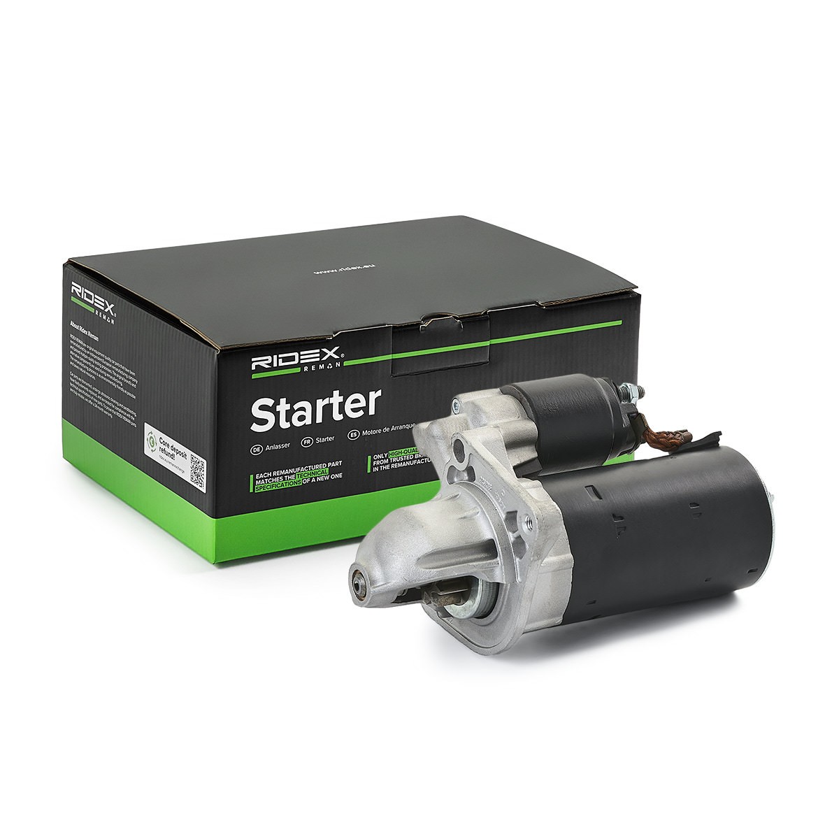 RIDEX REMAN Starter motor Article number: 2S0291R cheaply