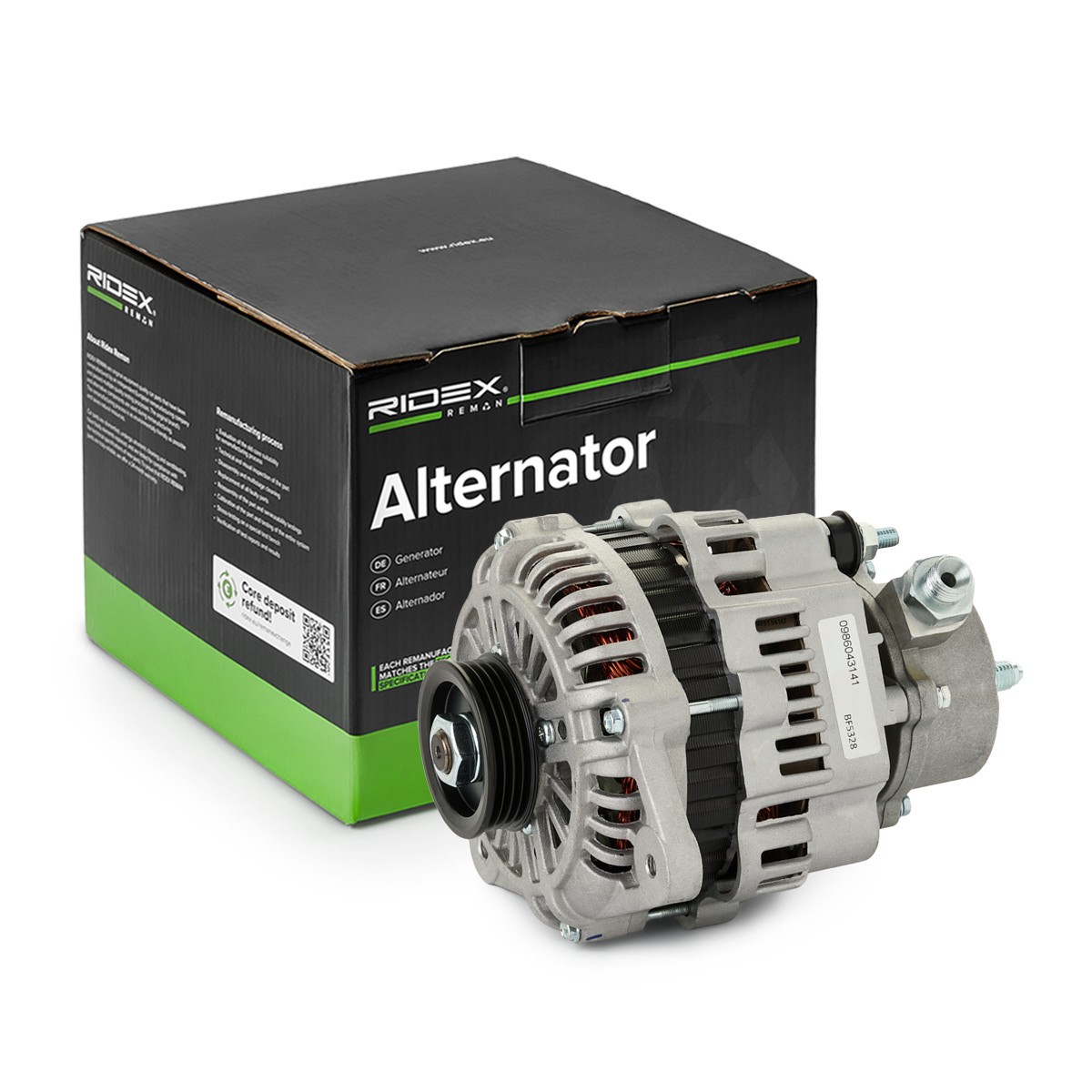 RIDEX REMAN Alternator Article number: 4G0944R cheaply