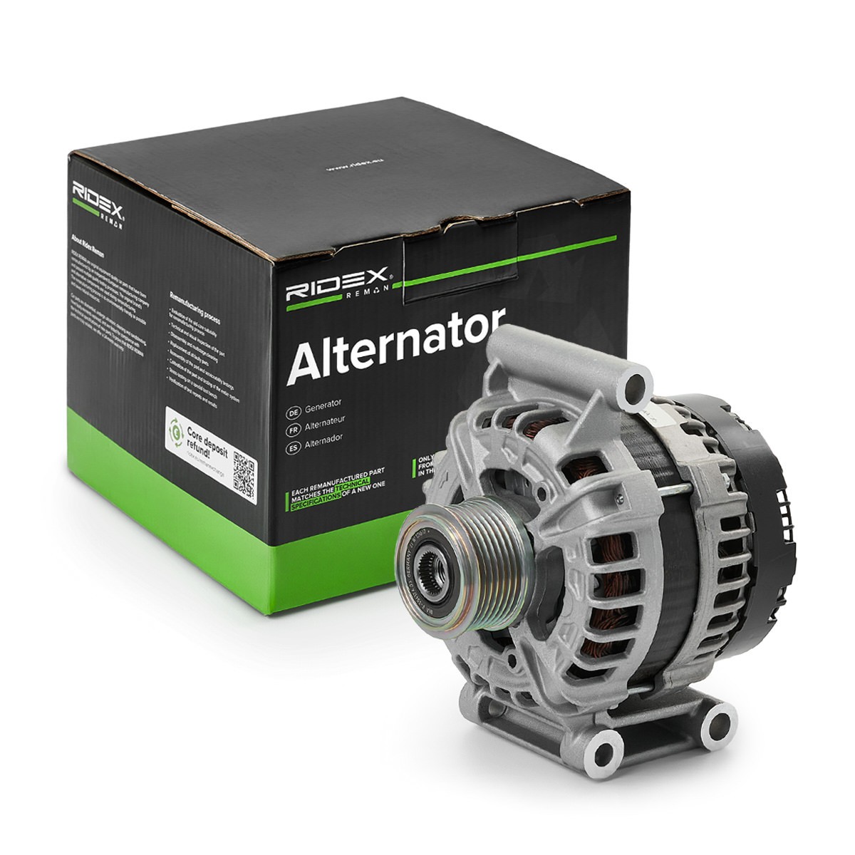 RIDEX REMAN Alternator Article number: 4G0625R cheaply