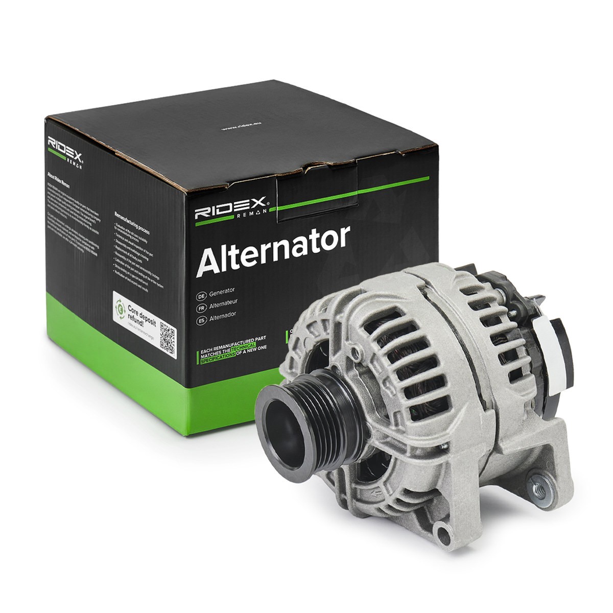 RIDEX REMAN Generator Varenummer: 4G0657R billige
