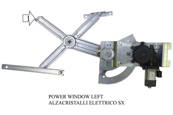 VALEO Window regulator Article number: 852459 cheaply