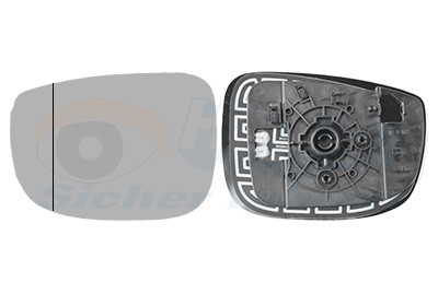VAN WEZEL Vidro de espelho, espelho retrovisor exterior Número de artigo: 2773837 baixo custo