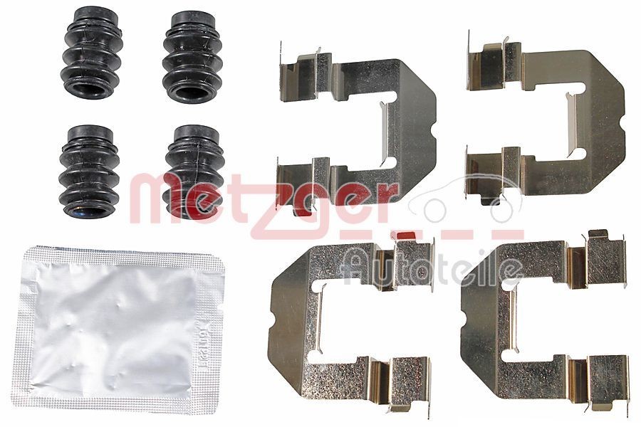 METZGER 109-0162 Lisakomplekt, ketaspiduriklotsid SUPRA 3.0 GR (DB41, DB42, DB43) 340 HP Bensiin