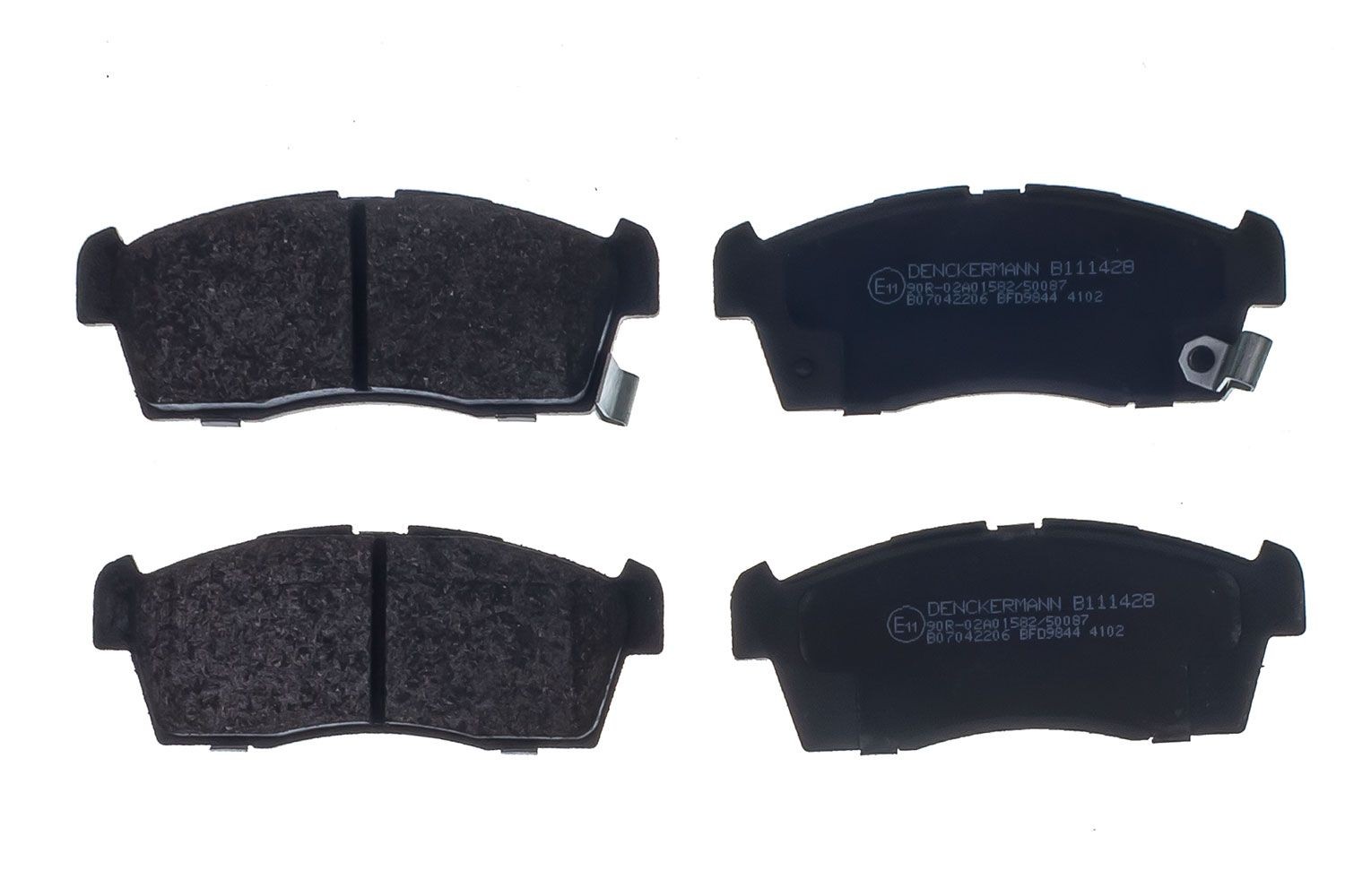 DENCKERMANN Brake pad set Article number: B111428 cheaply