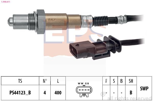 EPS Lambda sensor Article number: 1.998.611 cheaply