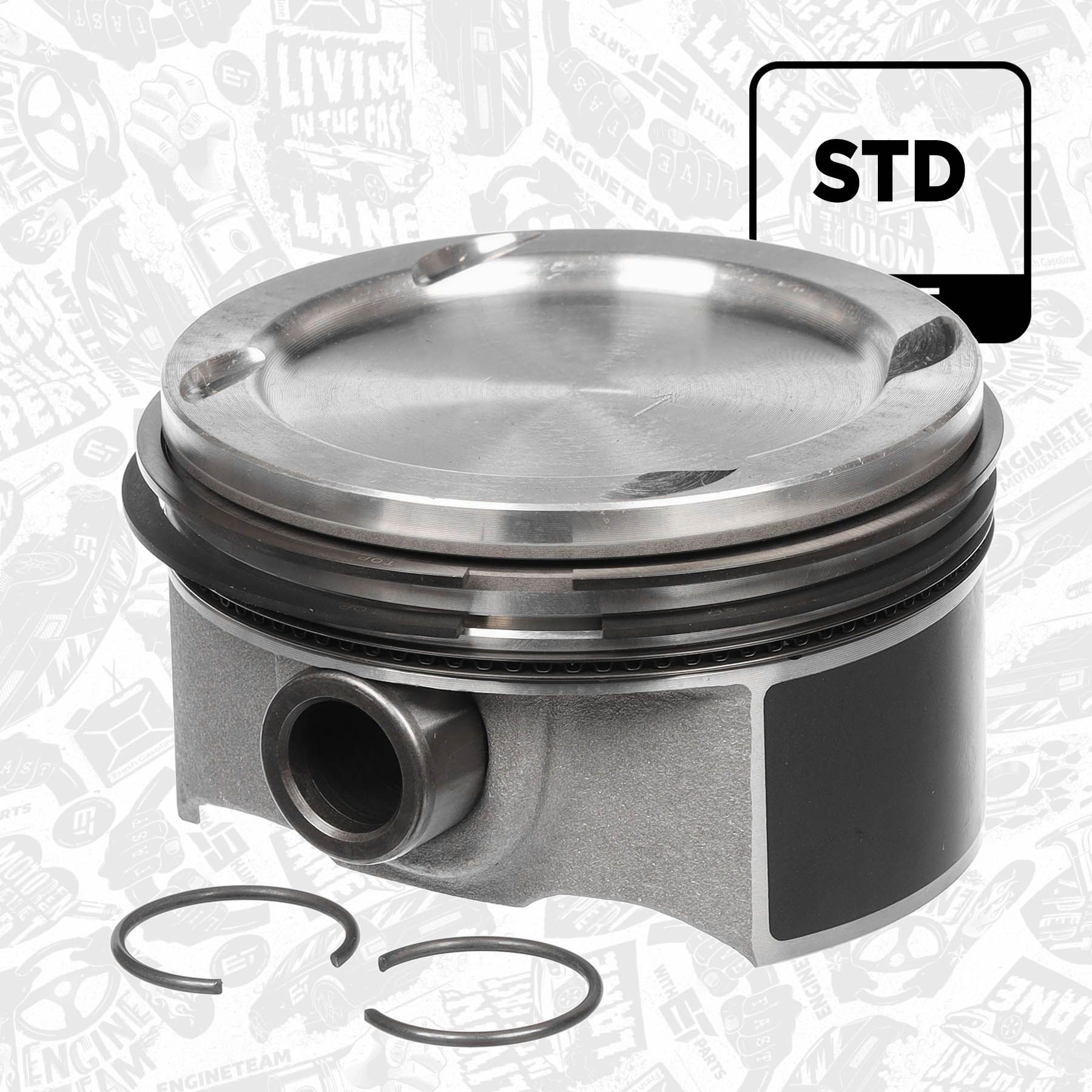 ET ENGINETEAM Piston Article number: PM014500 cheaply