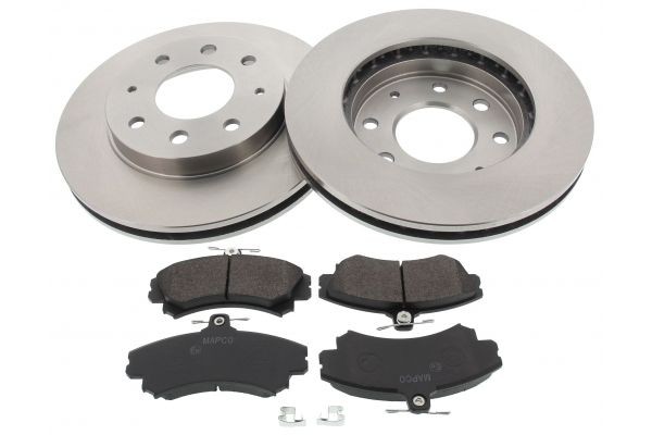 MAPCO Brake discs and pads set Article number: 47530 cheaply