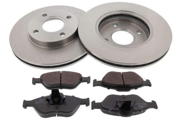 MAPCO Brake discs and pads set Article number: 47654 cheaply