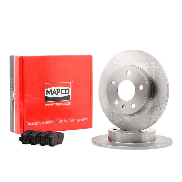 MAPCO Brake discs and pads set Article number: 47679 cheaply