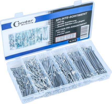 OEM Assortment, cotter pins 9110 from Condor werkzeug