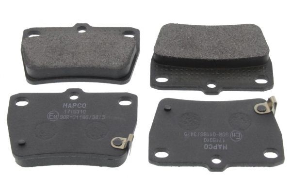 MAPCO Brake pad set Article number: 6603 cheaply