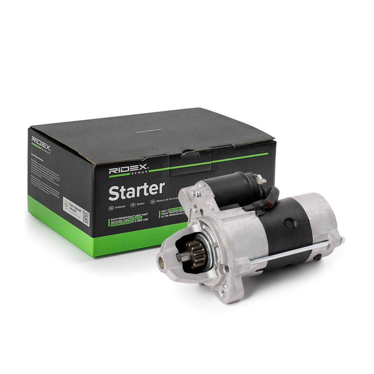 RIDEX REMAN Starter motor Article number: 2S0465R cheaply