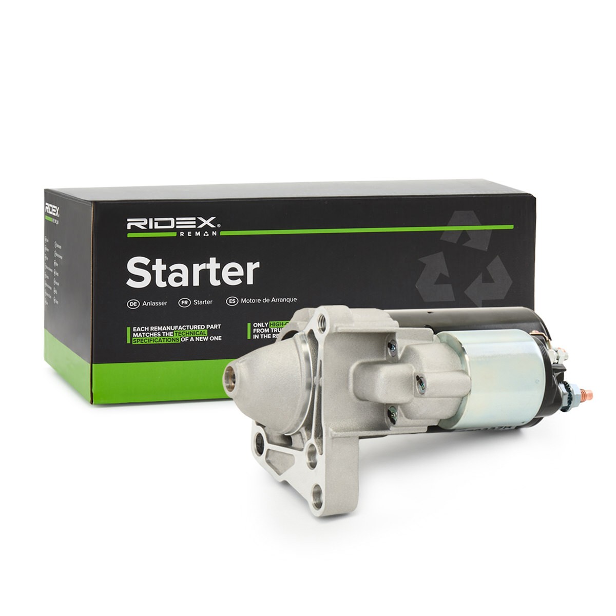 RIDEX REMAN Starter motor Article number: 2S0337R cheaply