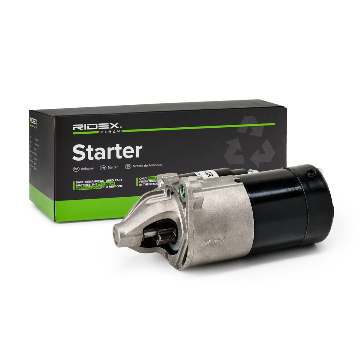 RIDEX REMAN Starter motor Article number: 2S0213R cheaply