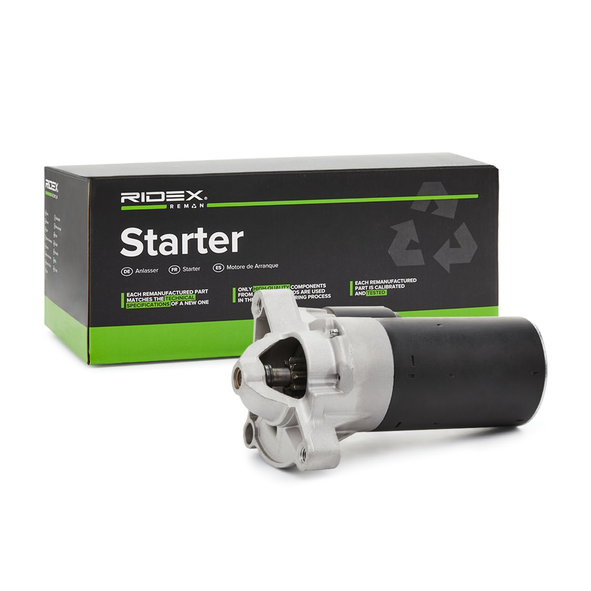 RIDEX REMAN Starter motor Article number: 2S0658R cheaply