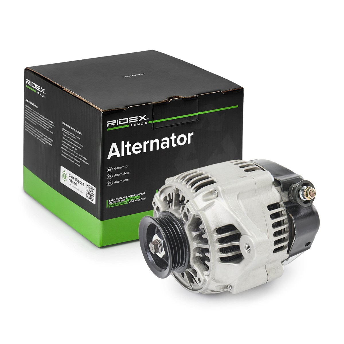 RIDEX REMAN Generator Varenummer: 4G0254R billige