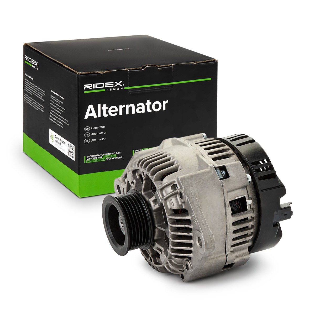 RIDEX REMAN Generator Varenummer: 4G0200R billige