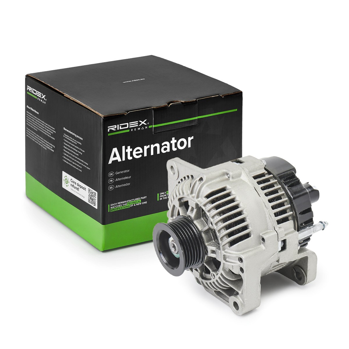 RIDEX REMAN Generaator Artikli number: 4G0380R soodsalt