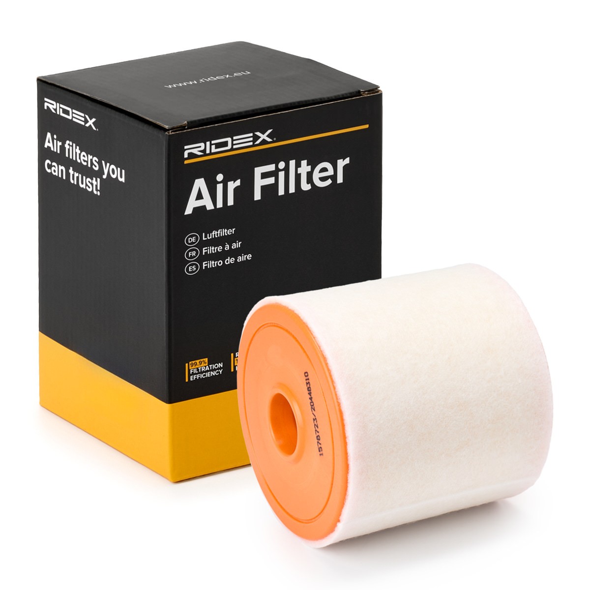 RIDEX Air filter Article number: 8A1835 cheaply