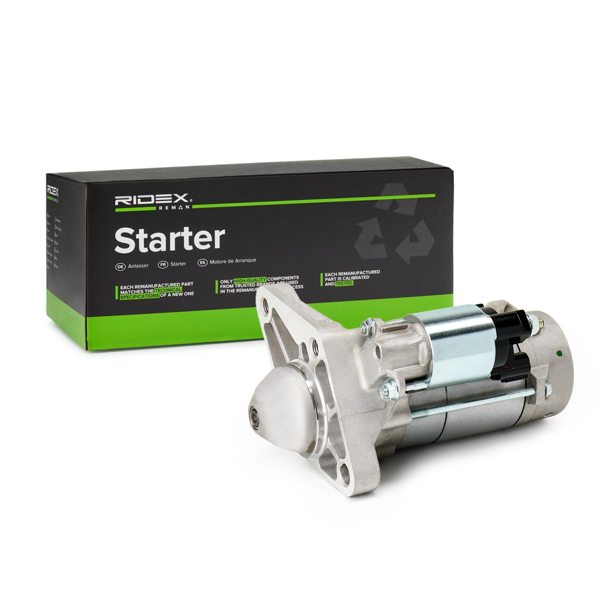 RIDEX REMAN Starter motor Article number: 2S0597R cheaply