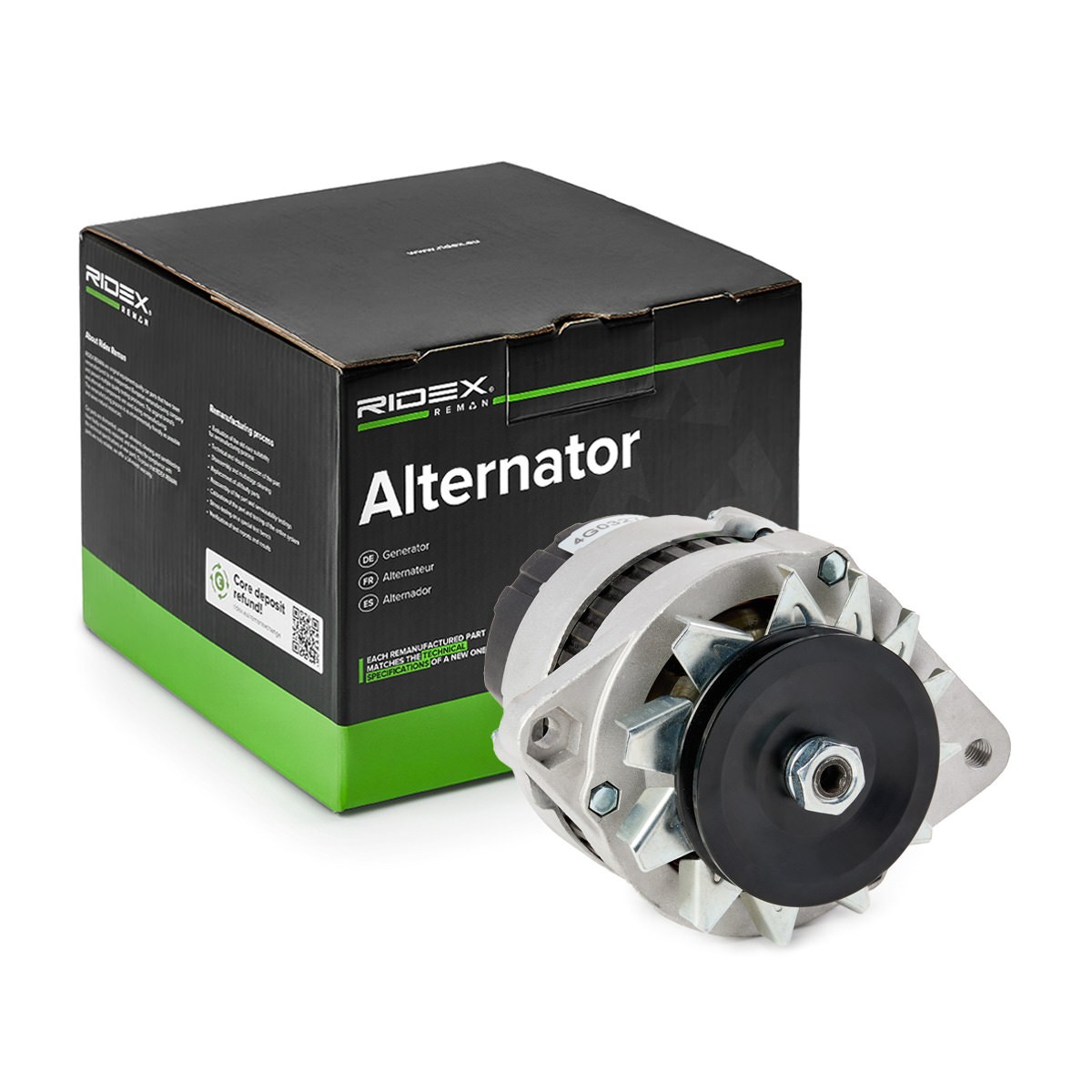 RIDEX REMAN Generaator Artikli number: 4G0327R soodsalt