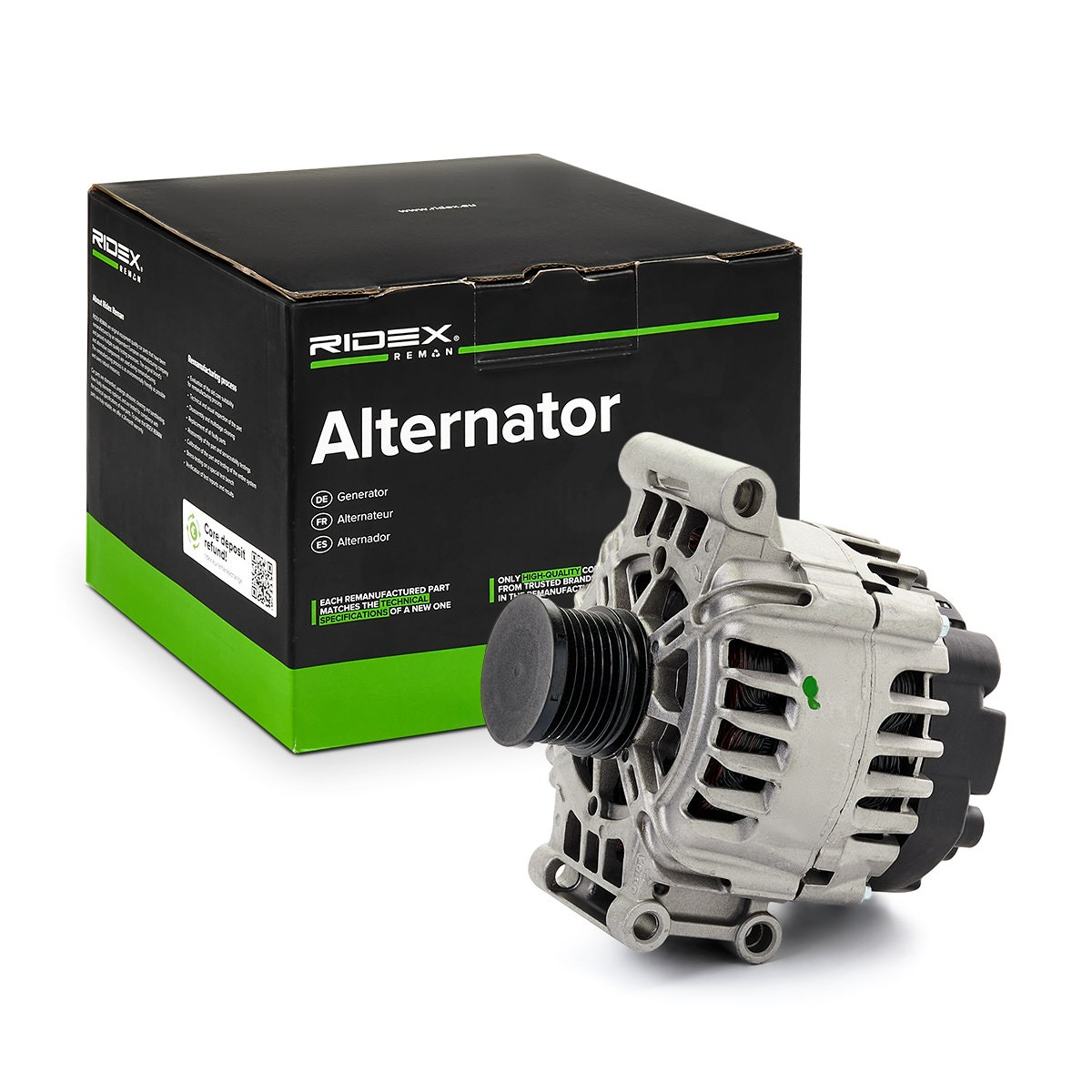 RIDEX REMAN Alternator Article number: 4G0319R cheaply