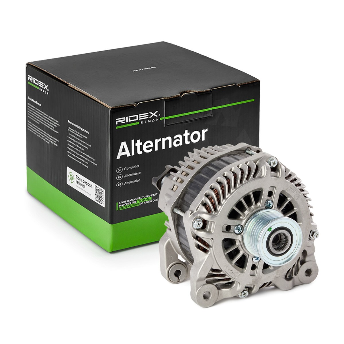 RIDEX REMAN Alternator Article number: 4G0777R cheaply