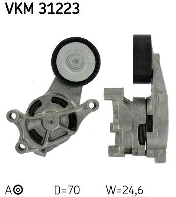 SKF Pingutusrull, soonrihm Artikli number: VKM 31050 soodsalt