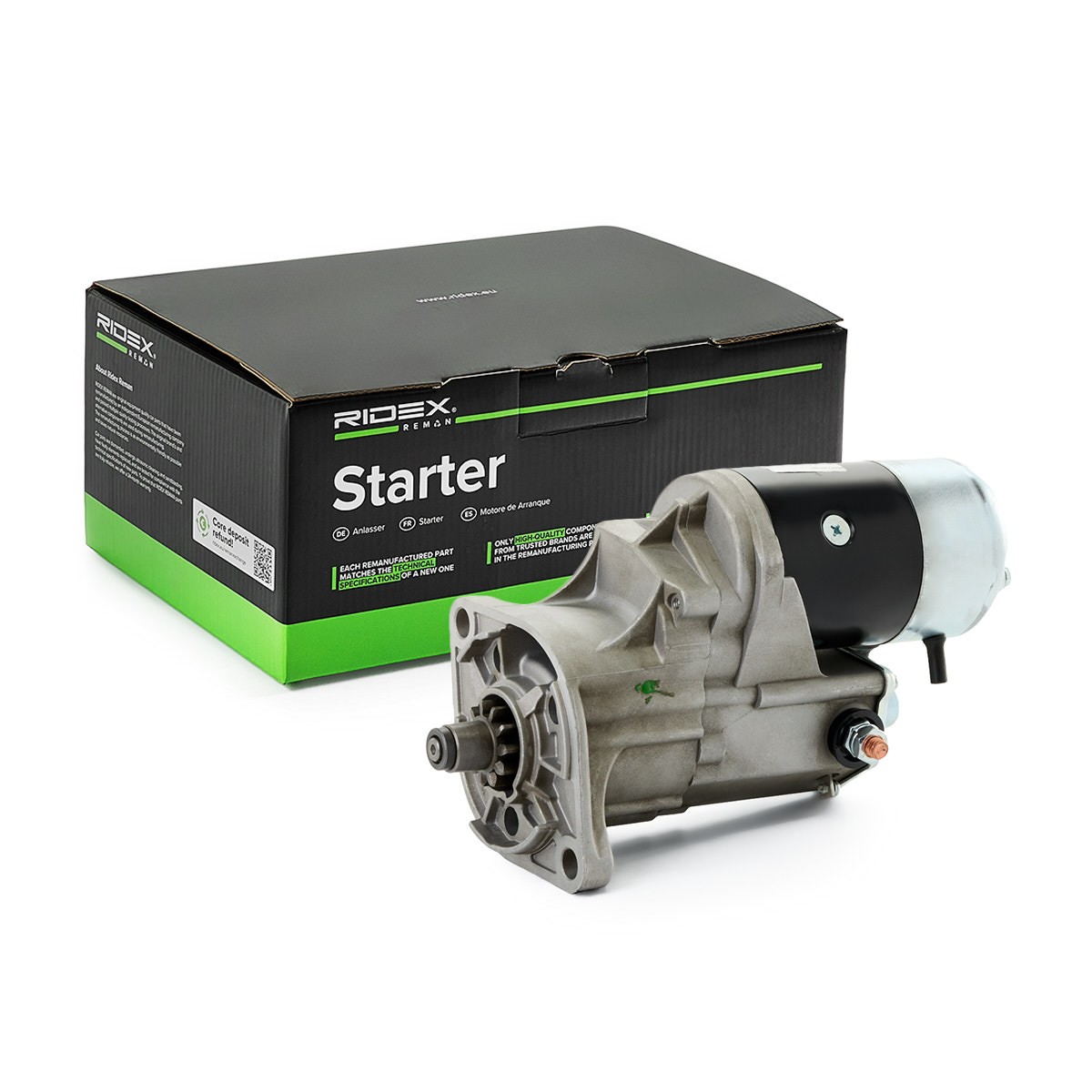 RIDEX REMAN Starter motor Article number: 2S0447R cheaply