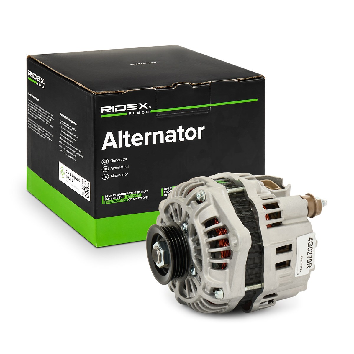 RIDEX REMAN Generaator Artikli number: 4G0279R soodsalt