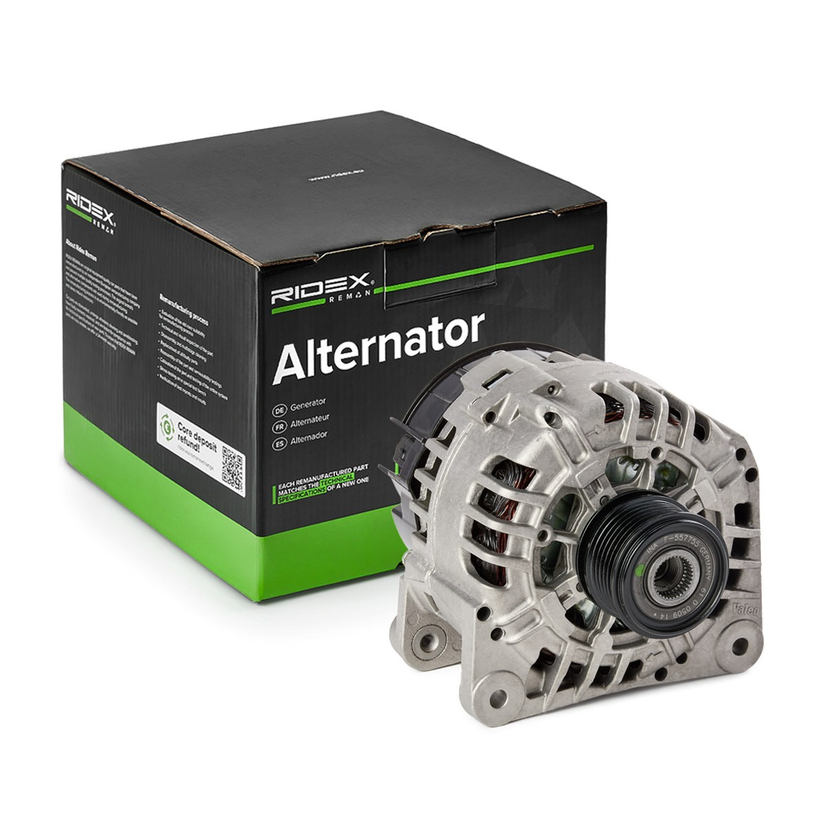 RIDEX REMAN Alternator Article number: 4G0421R cheaply