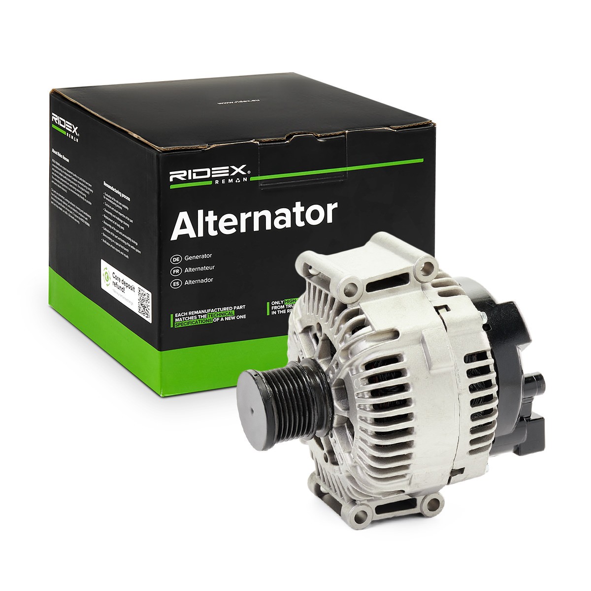 RIDEX REMAN Generaator Artikli number: 4G0865R soodsalt