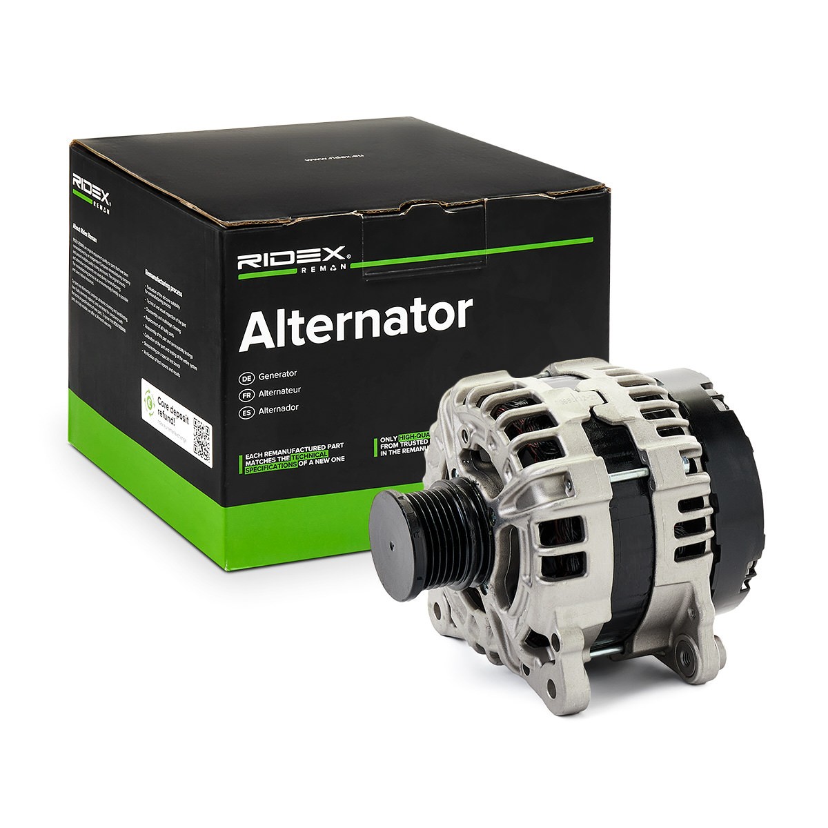 RIDEX REMAN Ģenerators raksta numurs: 4G1002R lēti