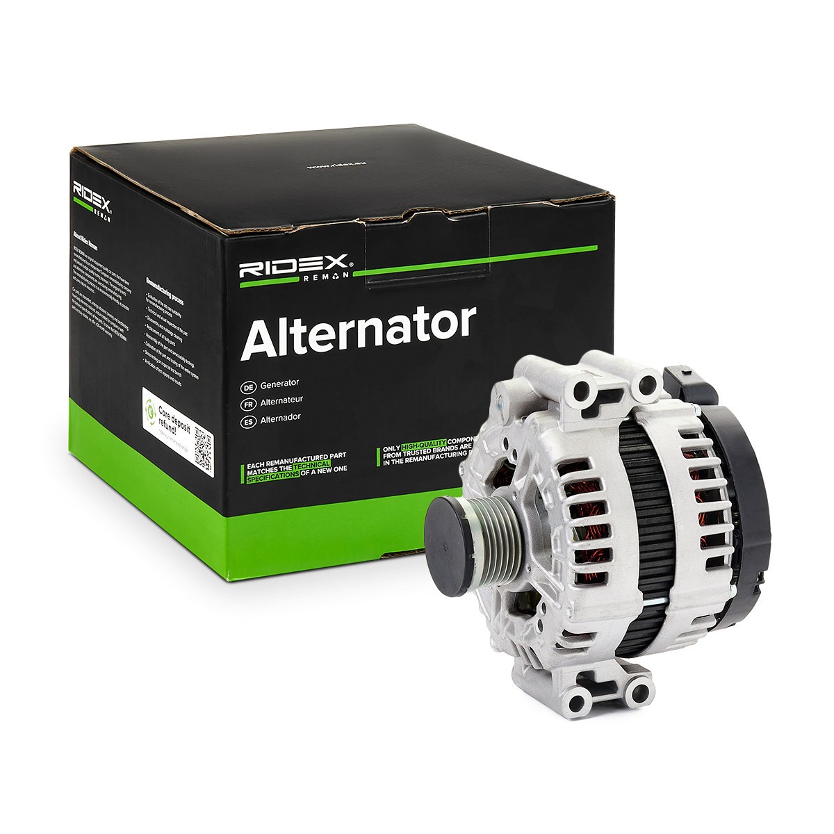 RIDEX REMAN Generator Varenummer: 4G0904R billige