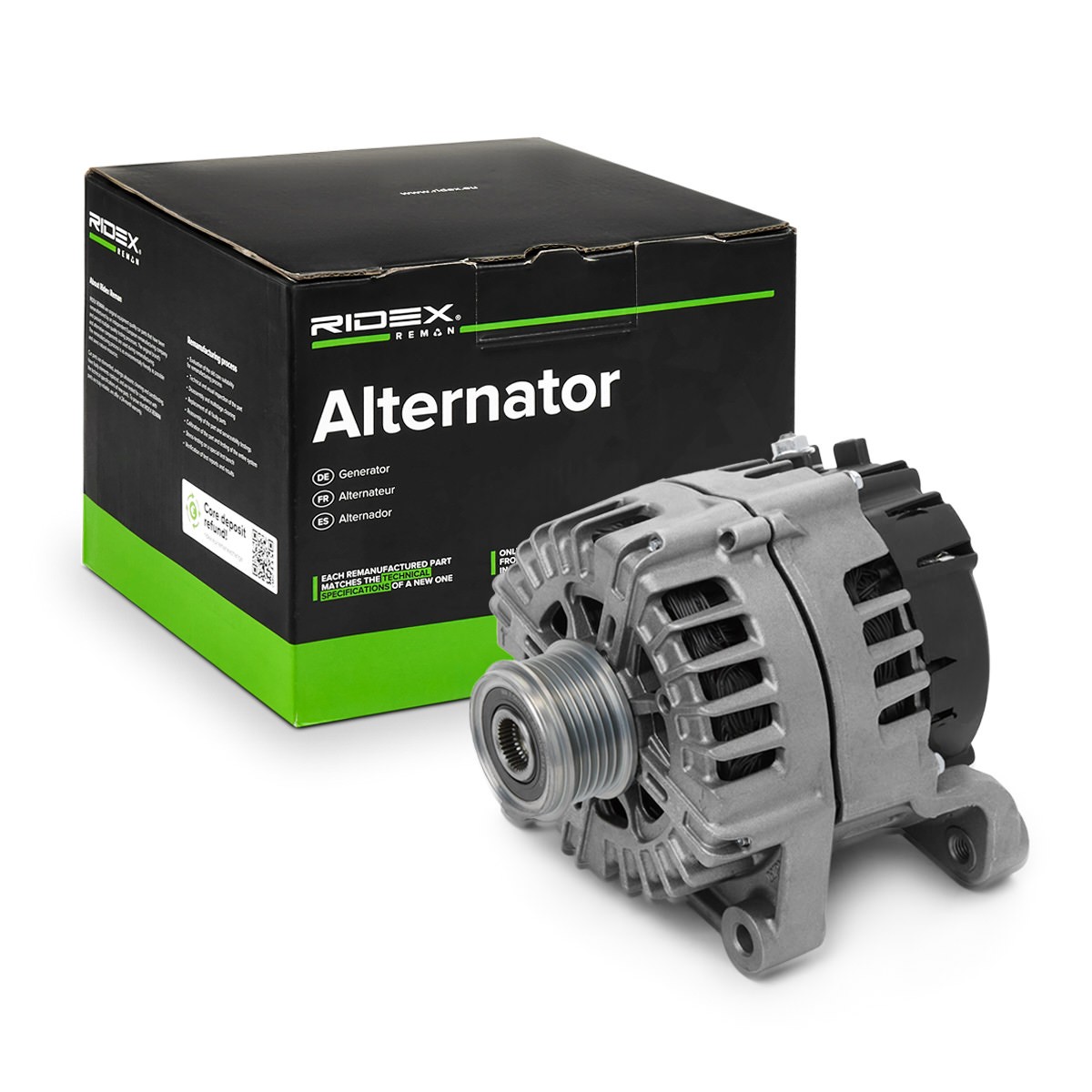 RIDEX REMAN Alternator Article number: 4G0745R cheaply