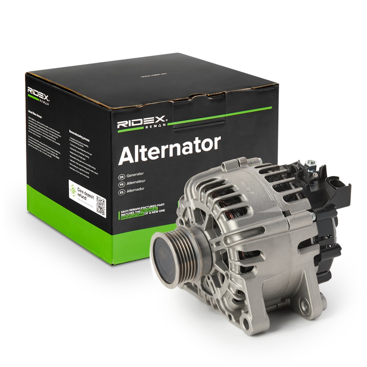 RIDEX REMAN Generaator Artikli number: 4G1267R soodsalt