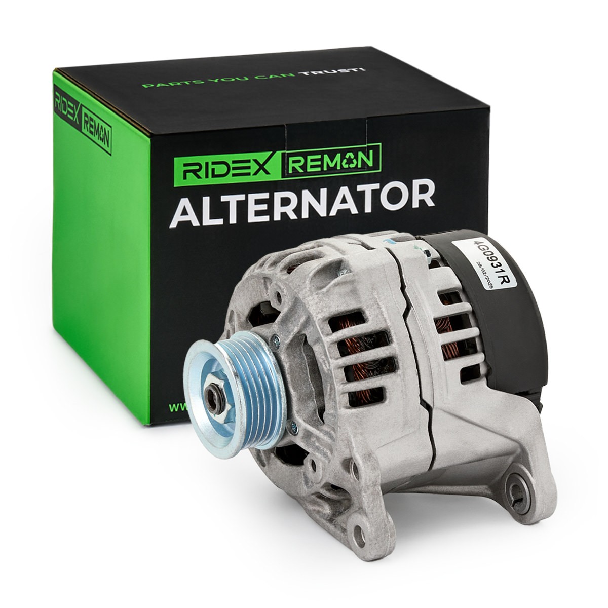 RIDEX REMAN Generaator Artikli number: 4G0931R soodsalt