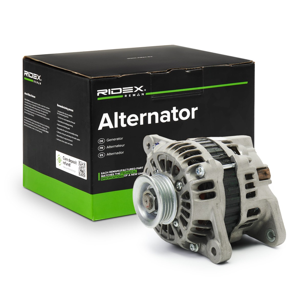 RIDEX REMAN Generator Varenummer: 4G0467R billige