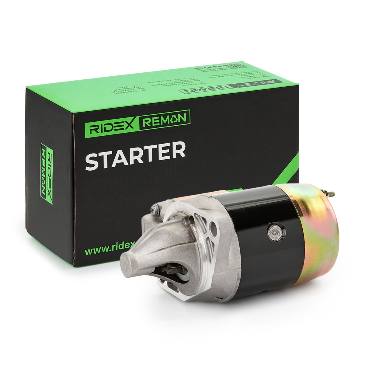 RIDEX REMAN Starter Artikli number: 2S0966R soodsalt