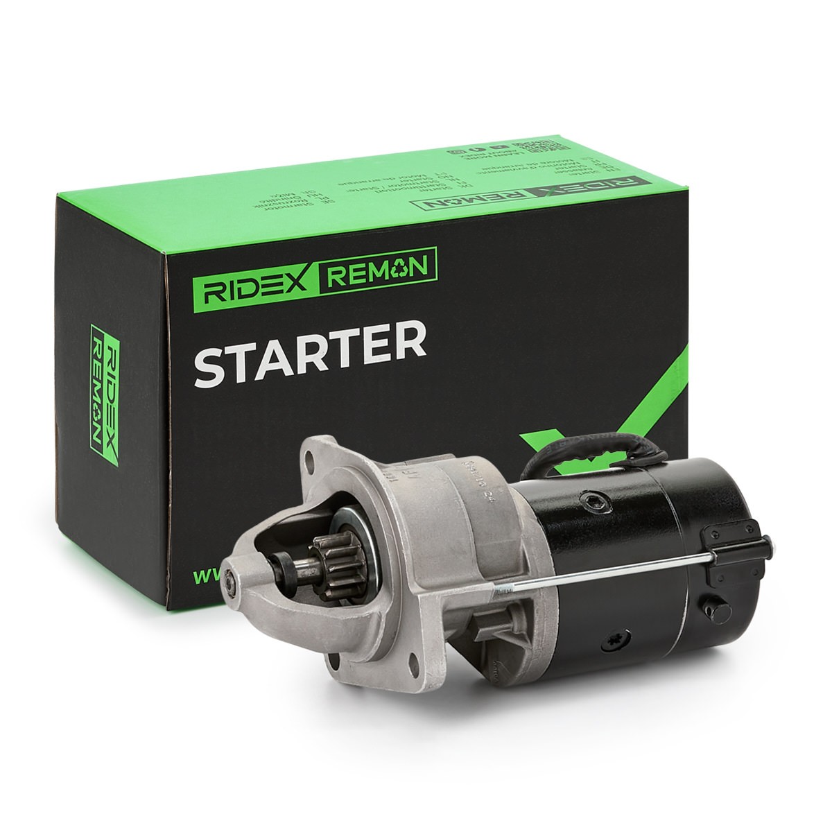 RIDEX REMAN Starter Artikli number: 2S1072R soodsalt